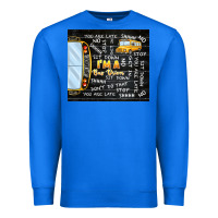 True Royal i'm a bus driver school bus black Premium Sweatshirt - TumblerDesignByShophia