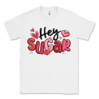 White hey sugar valentines day Classic Tee - MaliasSmallBusiness