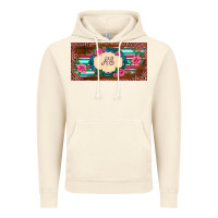 Vintage Artic preview western pink flovers leopard serape   license plate template Vintage Hoodie - BarkalooDesign