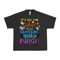 Pigment Black bingo Urban Heavy Tee - MaliasSmallBusiness