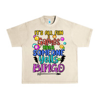 Sandshell bingo Urban Heavy Tee - MaliasSmallBusiness
