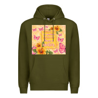 Army Green wife mom boss Premium Hoodie - TumblerDesignByShophia