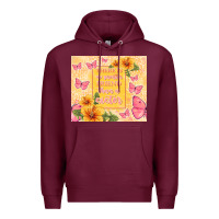 Burgundy wife mom boss Premium Hoodie - TumblerDesignByShophia