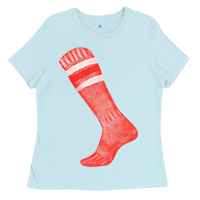 Baby Blue red sock fa element 2 Ladies Tee - FaDigitalArtStudio