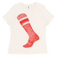 Bone red sock fa element 2 Ladies Tee - FaDigitalArtStudio