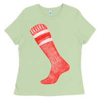 Matcha red sock fa element 2 Ladies Tee - FaDigitalArtStudio
