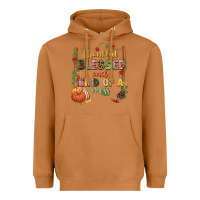 Meerkat Thankful blessed and kind of a mess Heavyweight Hoodie - NancyCooperArtShop