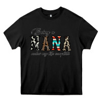 Black being nana makes my life complate Heavy Core Tee - CowhideDigitalArt