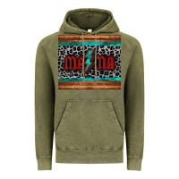 Vintage Olive leopard lightning bolt mama mother's day tumbler Vintage Hoodie - Jasminsmagicworld