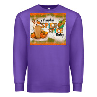 Purple pumpkin spice spice baby Premium Sweatshirt - TumblerDesignByShophia