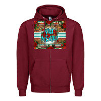Burgundy viva mexico long live mexico Zipper Hoodie - Jasminsmagicworld