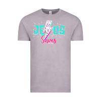 Vintage Zinc jesus saves Vintage Tee - JahusDesignShop