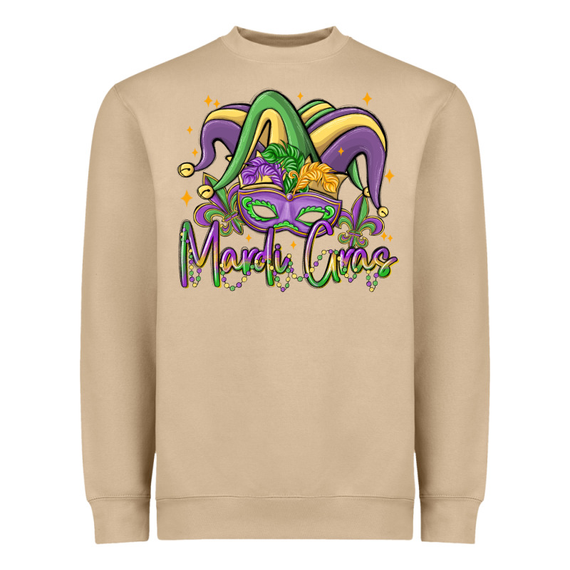 Mardi Gras Heavyweight Sweatshirt by MaliasSmallBusiness | Teevron