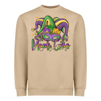 Mushroom mardi gras Heavyweight Sweatshirt - MaliasSmallBusiness