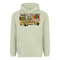 Matcha santas favorite bus driver Heavyweight Hoodie - texasbilliewilder