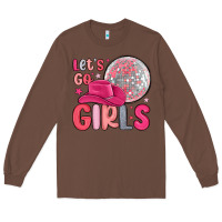 Chestnut let s go girls Long Sleeve Tee - MaliasSmallBusiness