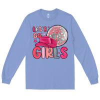 Colony Blue let s go girls Long Sleeve Tee - MaliasSmallBusiness