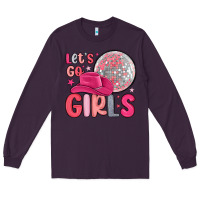 Plum let s go girls Long Sleeve Tee - MaliasSmallBusiness