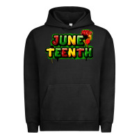 Pigment Black Juneteenth Urban Hoodie - FaDigitalArtStudio