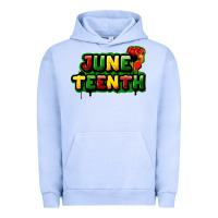 Pigment Grape Ice Juneteenth Urban Hoodie - FaDigitalArtStudio