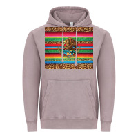 Vintage Zinc serape leopard mexican Vintage Hoodie - Jasminsmagicworld