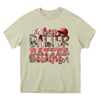 Mossy hey batter batter swing Heavy Core Tee - RacoonDesign