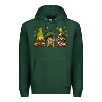 Sports Green Army Gnomes 4th of july Premium Hoodie - HowdyJamesFarm