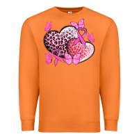 Carrot Cancer hearts Cancer Awaneress Premium Sweatshirt - HowdyJamesFarm