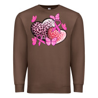Chestnut Cancer hearts Cancer Awaneress Premium Sweatshirt - HowdyJamesFarm
