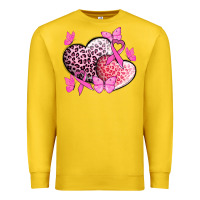 Lemon Cancer hearts Cancer Awaneress Premium Sweatshirt - HowdyJamesFarm