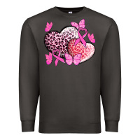 Smoke Cancer hearts Cancer Awaneress Premium Sweatshirt - HowdyJamesFarm