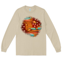 Mushroom fall patch Long Sleeve Tee - JahusDesignShop