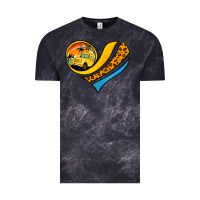 Cloud Black school bus heart Vintage Tee - Jasminsmagicworld