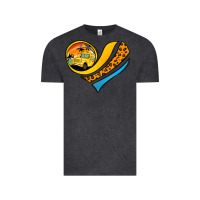 Vintage Black school bus heart Vintage Tee - Jasminsmagicworld