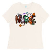 Bone nurse halloween Ladies Tee - CowhideDigitalArt