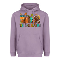 Lavender Tis' the season Fall Heavyweight Hoodie - NancyCooperArtShop