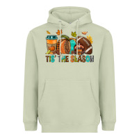 Matcha Tis' the season Fall Heavyweight Hoodie - NancyCooperArtShop