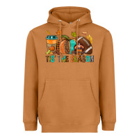 Meerkat Tis' the season Fall Heavyweight Hoodie - NancyCooperArtShop
