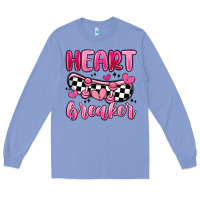 Colony Blue heart breaker Long Sleeve Tee - MaliasSmallBusiness