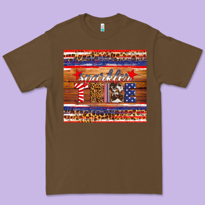 4th Of July Sparkler Tribe Premium Tee Designed By Hra Design Shop