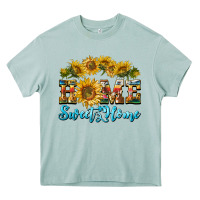 Arona home sweet home sunflower Heavy Core Tee - BarkalooDesign