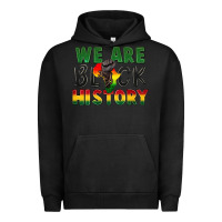 Pigment Black We are black history Urban Hoodie - FaDigitalArtStudio
