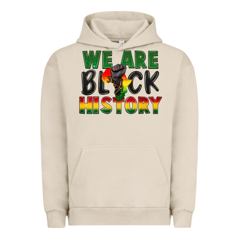 We Are Black History Urban Hoodie by FaDigitalArtStudio | Teevron