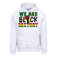 White We are black history Urban Hoodie - FaDigitalArtStudio