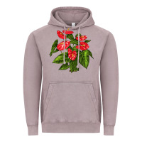 Vintage Zinc anthurium Vintage Hoodie - LillyAllenDesigns
