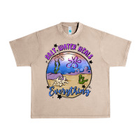French Oak salt water heals everything Urban Heavy Tee - MaliasSmallBusiness
