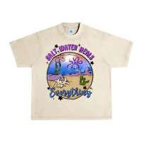Sandshell salt water heals everything Urban Heavy Tee - MaliasSmallBusiness
