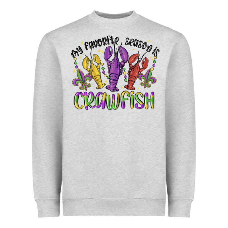 My Favorite Season Is Crawfish Heavyweight Sweatshirt by MaliasSmallBusiness | Teevron