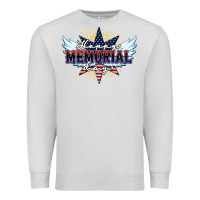 Dove Grey happy memorial day Premium Sweatshirt - HowdyJamesFarm