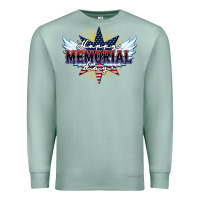 Seafoam happy memorial day Premium Sweatshirt - HowdyJamesFarm